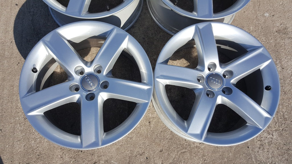 4x Alufelge 17 Zoll 7.0" 5x112 37ET Glanz Silber 8R0071497 Audi Q5 Rim Wheel FEL1987163069jl