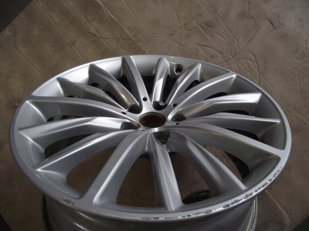 1x Alufelge 19 Zoll 8.0" 5x112 30ET Glanz Silber 6863419 BMW 5 G31 G30 G11 G12 FEL3280341322ht