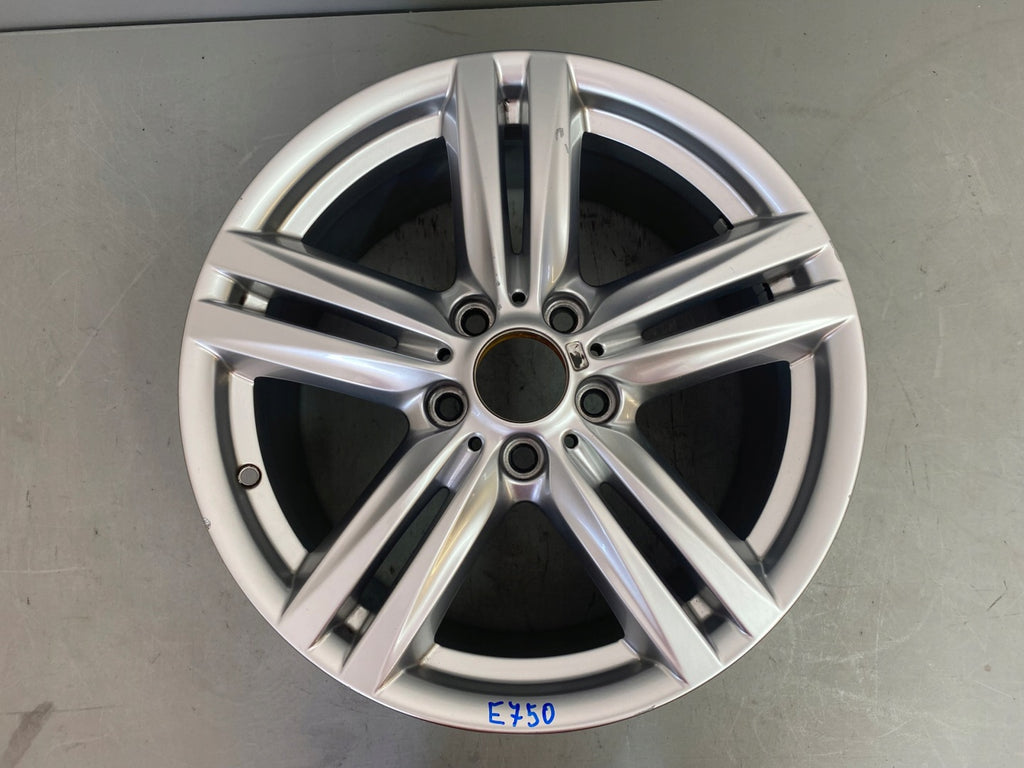 1x Alufelge 18 Zoll 8.0" 5x120 52ET Glanz Silber 7845853 BMW F21 F20 Rim Wheel FEL6714677834ro