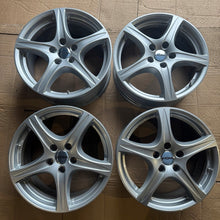 Laden Sie das Bild in den Galerie-Viewer, 4x Alufelge 17 Zoll 8.0" 5x112 44ET Schwarz 56R7805 Rim Wheel FEL7467918194al