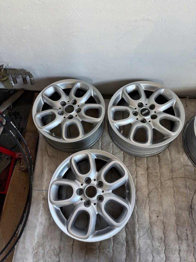 1x Alufelge 16 Zoll 6.5" 5x112 54ET Glanz Silber 006855103 Mini Rim Wheel FEL7110741961fn