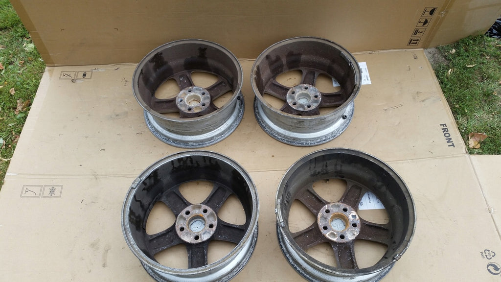 1x Alufelge 17 Zoll 7.0" 5x114.3 Mitsubishi Rim Wheel