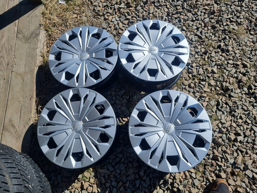 4x Alufelge 17 Zoll 6.5" 5x112 38ET Glanz Schwarz 5QF601027 Audi Super Rim Wheel FEL7643546952tp