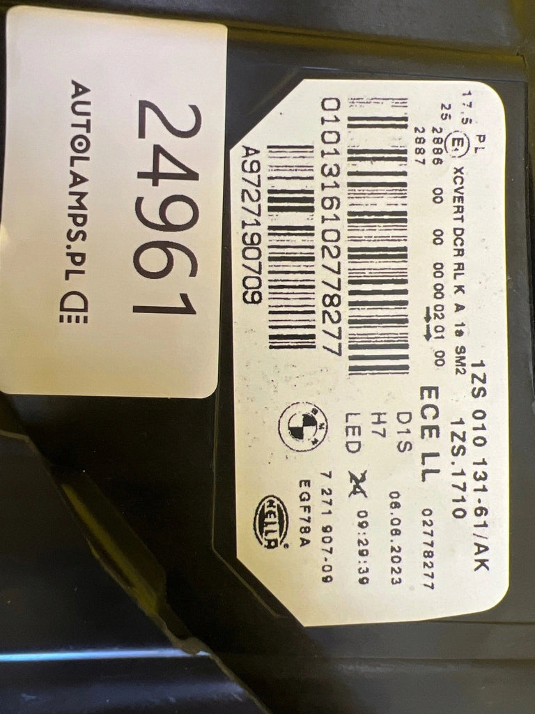 Frontscheinwerfer BMW 5 F07 7271907-09 Xenon Links Scheinwerfer Headlight SCH3233813072gx