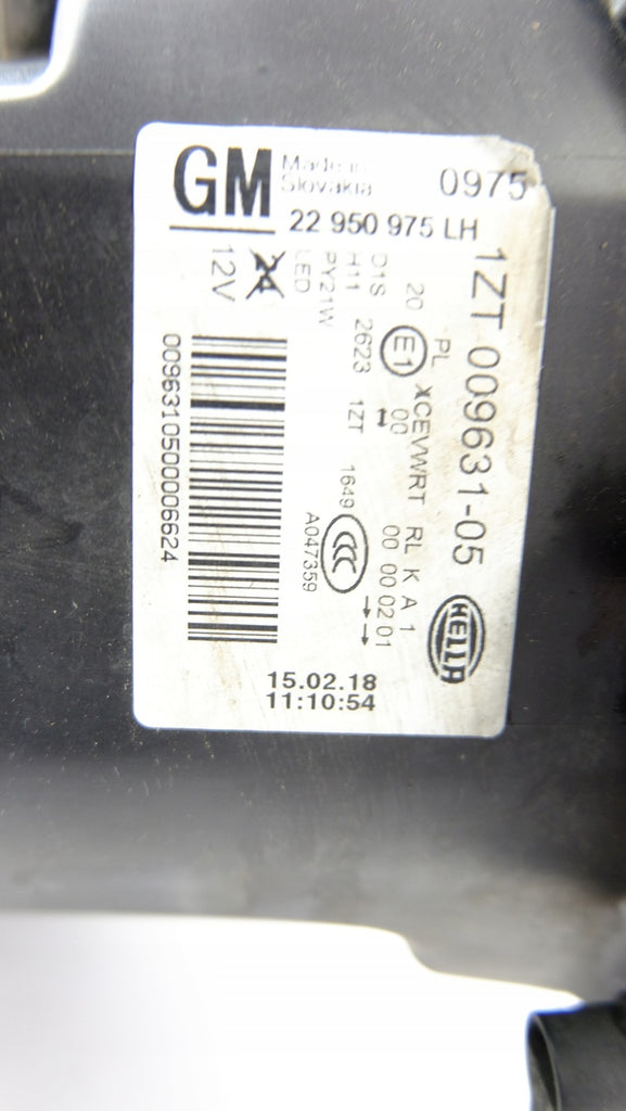 Frontscheinwerfer Opel Insignia A 22950975 Links Scheinwerfer Headlight SCH3074344474wh