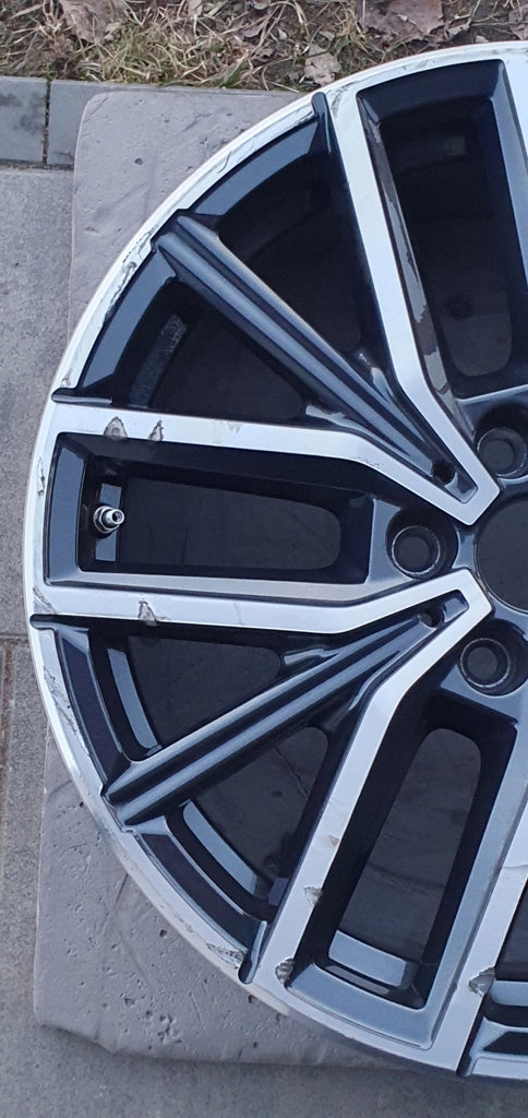 1x Alufelge 18 Zoll 7.5" 5x112 50ET Glanz Schwarz 6891179 BMW 2 F45 U06 F46 Mg FEL4110648102gp