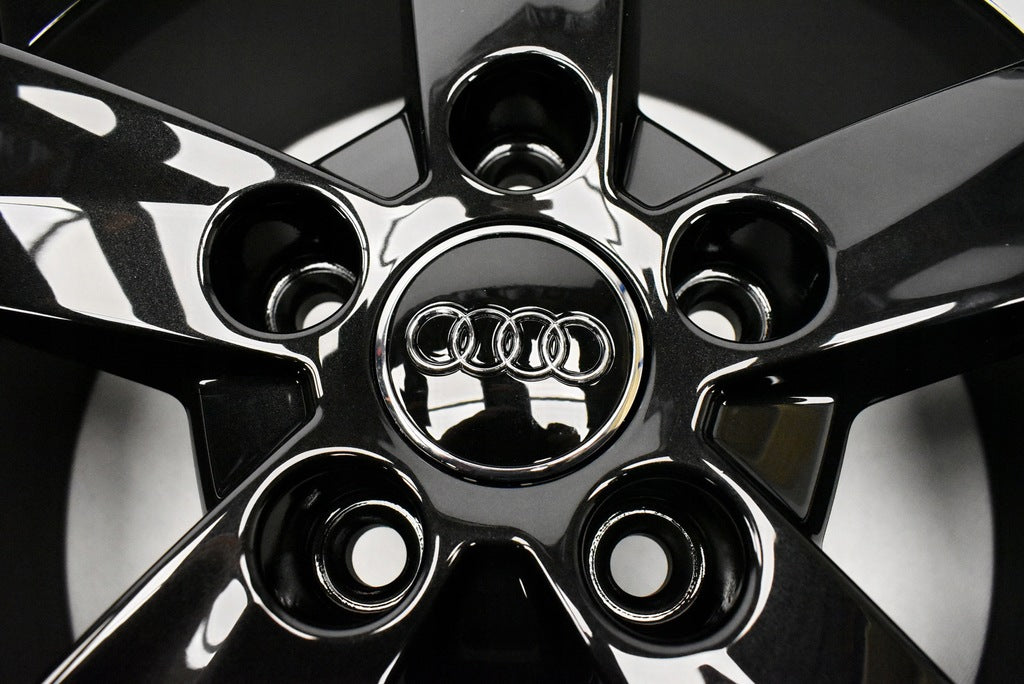 4x Alufelge 17 Zoll 7.0" 5x112 45ET Glanz Schwarz 81A601025B Audi Q2 Rim Wheel FEL9102916091hp