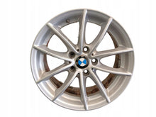Load image into Gallery viewer, 1x Alufelge 18 Zoll 7.5" 5x120 32ET Glanz Silber 6787575 BMW F26 X3 F25 FEL9496739419uv