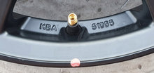 Laden Sie das Bild in den Galerie-Viewer, 1x Alufelge 16 Zoll 6.0" 5x100 45ET Matt Schwarz KBA51055 Seat I Ibiza Rim Wheel FEL3100335405lz