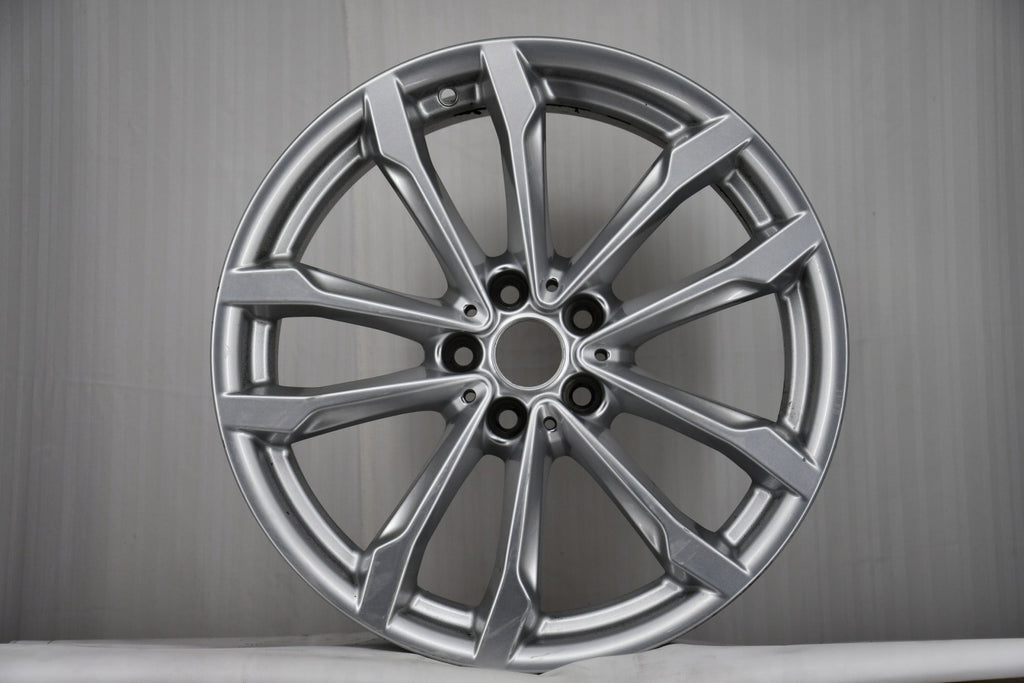 1x Alufelge 19 Zoll 7.5" 5x112 32ET Glanz Silber 6877325 BMW Rim Wheel FEL3113138670jp