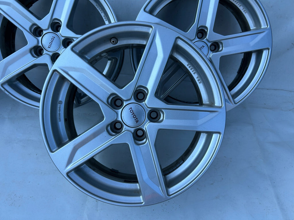 4x Alufelge 16 Zoll 6.5" 5x100 45ET TDG-656 Toyota Rim Wheel FEL1703622871uy