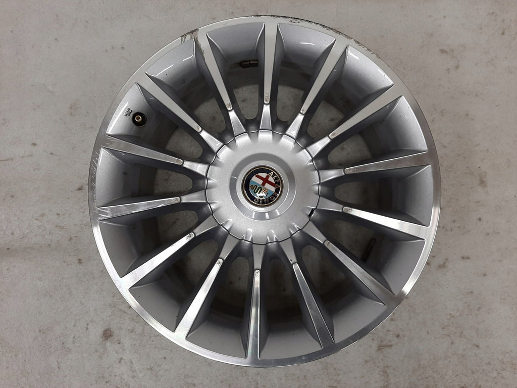 1x Alufelge 16 Zoll 7.0" 4x98 39ET Glanz Silber 156099917 Alfa Romeo Mito