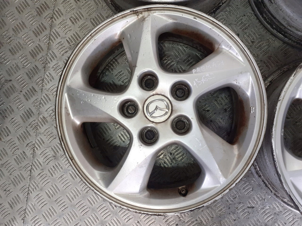 4x Alufelge 15 Zoll 6.0" 5x114.3 Mazda Premacy Rim Wheel FEL4302101653eg