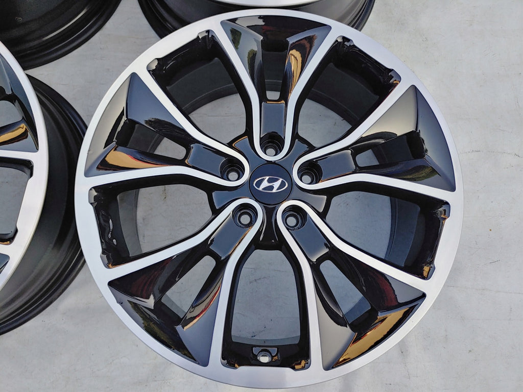 4x Alufelge 19 Zoll 8.0" 5x114.3 55ET Glanz Silber 52910-S0100 Hyundai Tucson FEL3384404965ax