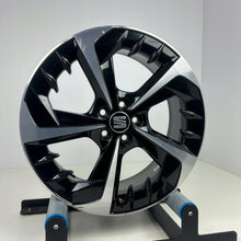 Laden Sie das Bild in den Galerie-Viewer, 1x Alufelge 18 Zoll 7.0" 5x100 51ET Glanz Schwarz 6F0601025S Seat I Ibiza FEL7289058806pc