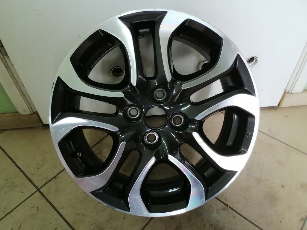 1x Alufelge 16 Zoll 5.5" 4x100 40ET Graphit 9965445560 Mazda 2 Rim Wheel