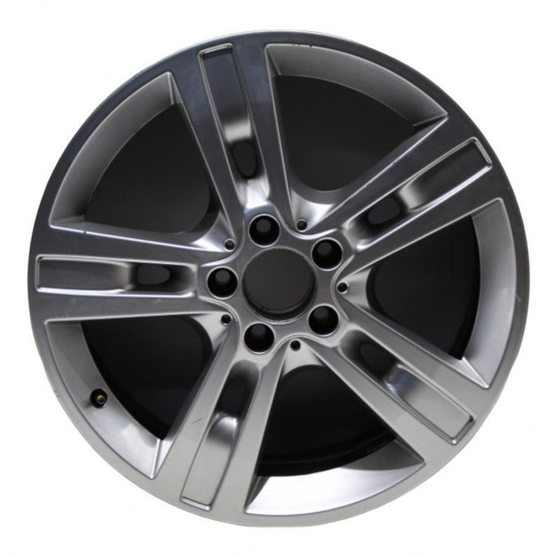 1x Alufelge 18 Zoll 8.0" 5x112 60ET Glanz Silber A1644015702 Mercedes-Benz