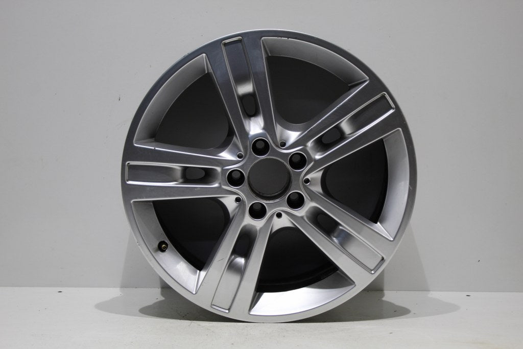 1x Alufelge 18 Zoll 8.0" 5x112 60ET Glanz Silber A1644015702 Mercedes-Benz