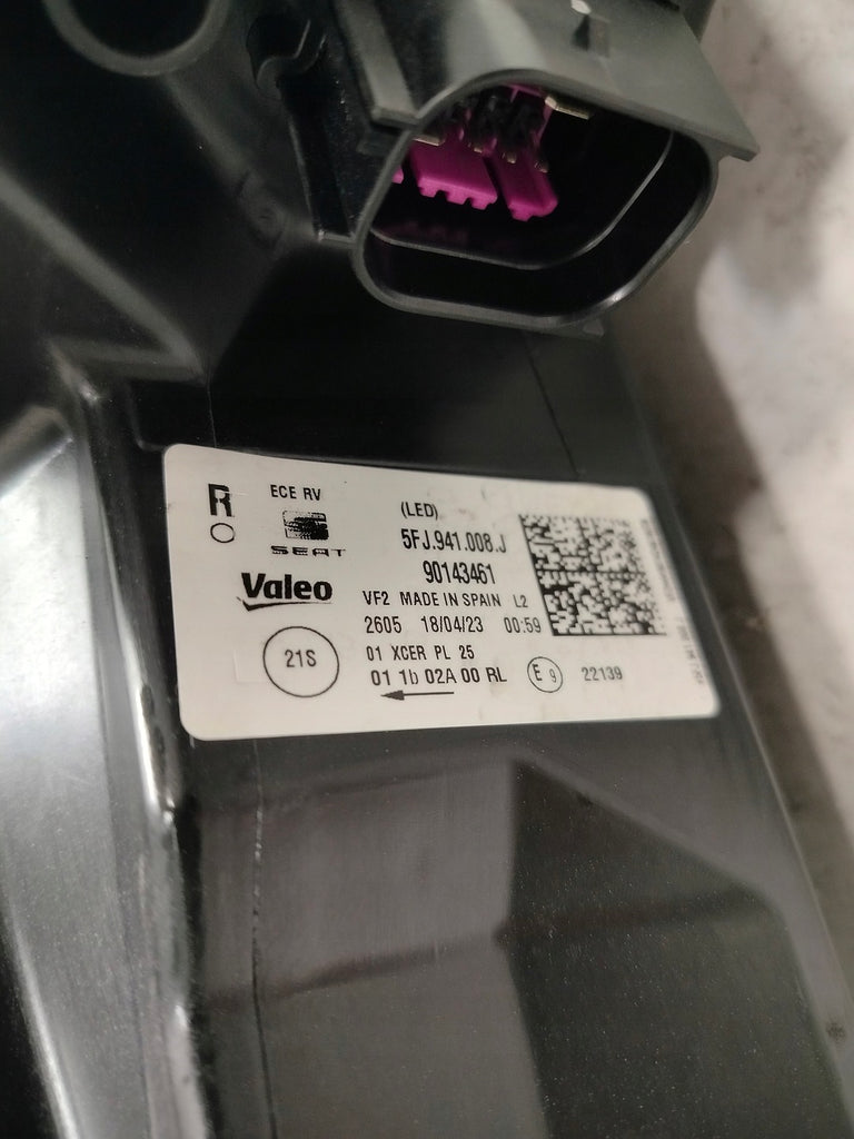 Frontscheinwerfer Seat Tarraco 5FJ941008J Full LED Rechts Scheinwerfer Headlight