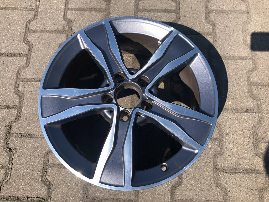 1x Alufelge 17 Zoll 7.0" 5x112 48,5ET A2054010800 Mercedes-Benz W205 Rim Wheel