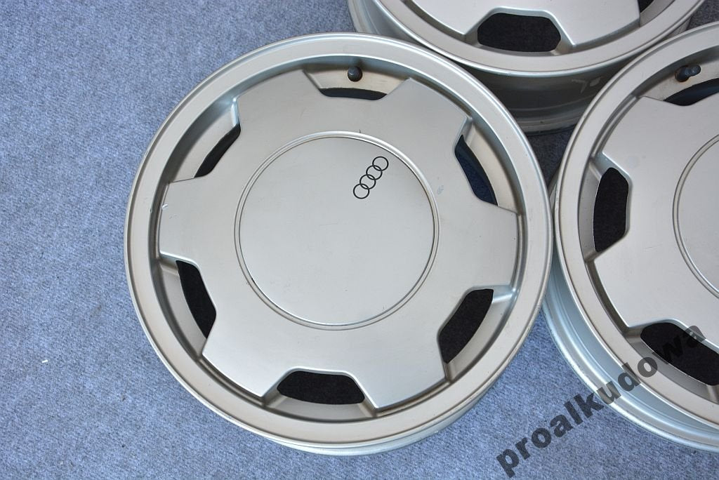 1x Alufelge 15 Zoll 6.0" 5x112 45ET Glanz 447601025D Audi Rim Wheel FEL4850602281fy