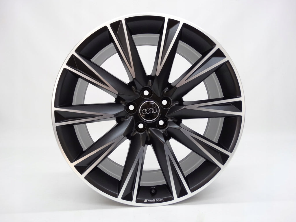4x Alufelge 20 Zoll 9.0" 5x112 38ET Glanz Schwarz 4KE071490A Audi E-Tron FEL1000583392sw
