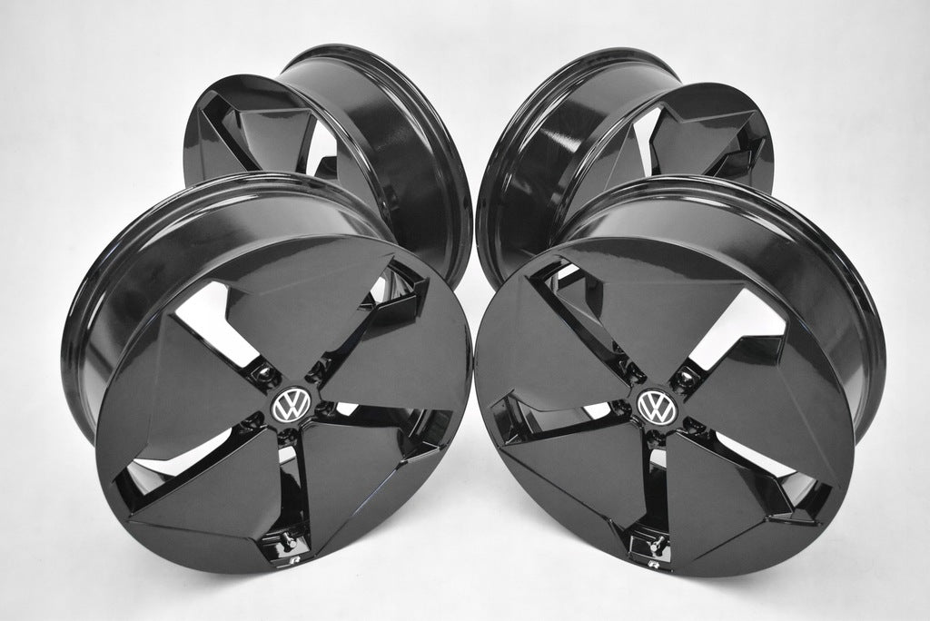 4x Alufelge 20 Zoll 7.5" 5x112 44ET Glanz Schwarz 10A601025B VW Id.3 Rim Wheel FEL2029916328zu
