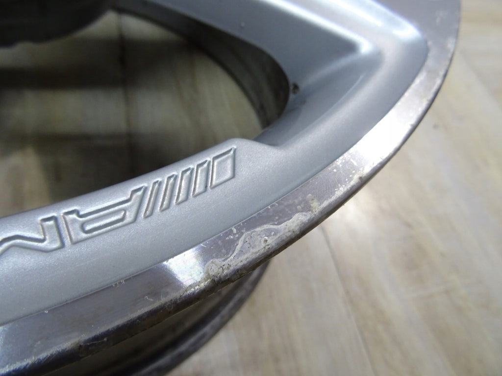 1x Alufelge 18 Zoll 9.5" 5x112 48ET Glanz Silber A2184011502 Mercedes-Benz Cls