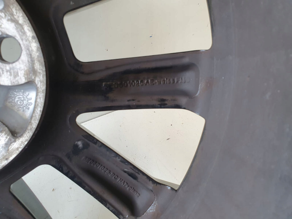 1x Alufelge 17 Zoll 7.0" 5x112 Glanz Silber 5E0601025AE Skoda Octavia Iii