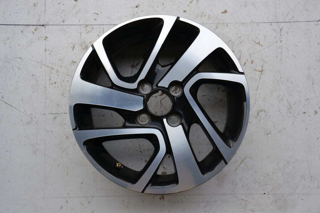 1x Alufelge 15 Zoll 4.5" 4x100 35ET Glanz Schwarz B000908277 Citroën C1 108 Aygo FEL3771624447rw