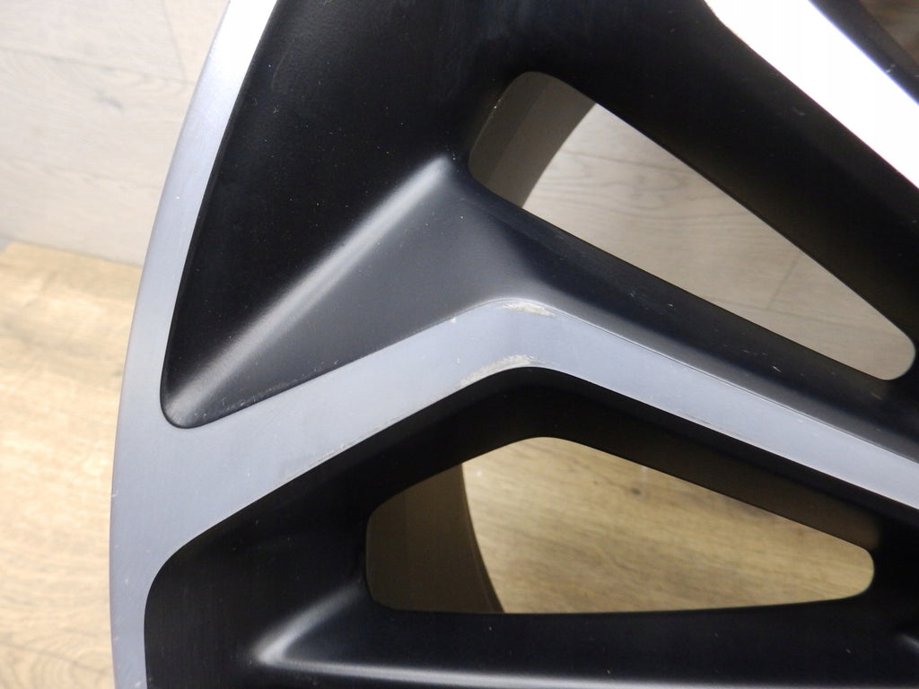 1x Alufelge 18 Zoll 8.0" 5x108 55ET Matt Schwarz JX7C-1007-H1 Ford Mondeo