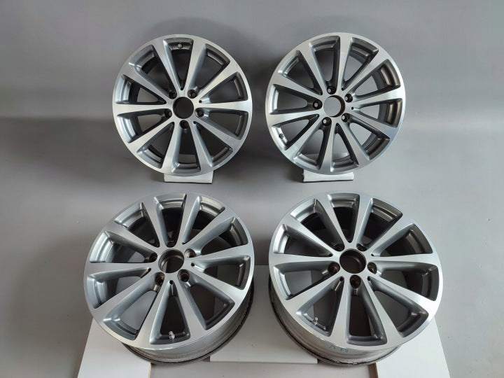 4x Alufelge 17 Zoll 7.5" 5x112 40ET Glanz Silber A2134011300 Mercedes-Benz W213 FEL6735198426yw