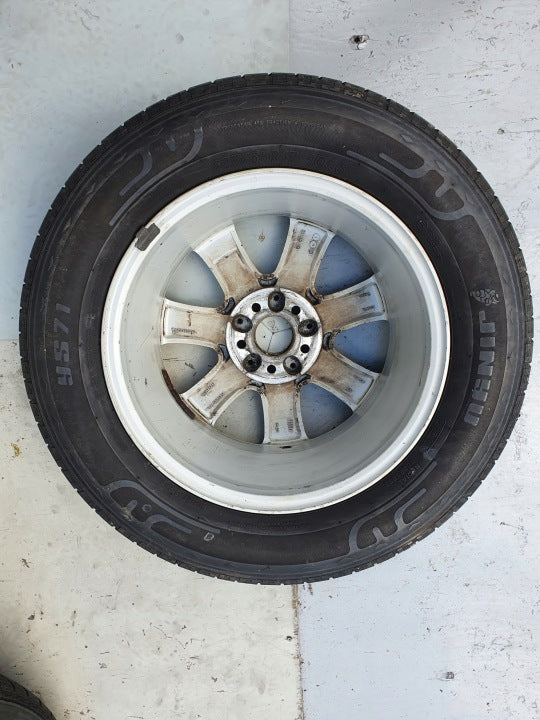 4x Alufelge 17 Zoll 7.5" 5x112 A2514011002 Mercedes-Benz W639 W164 W251 FEL6070451542ar
