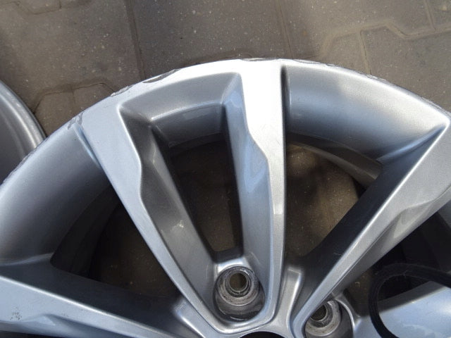 1x Alufelge 16 Zoll 7.0" 5x114.3 Glanz Hyundai Rim Wheel FEL6287080422sp