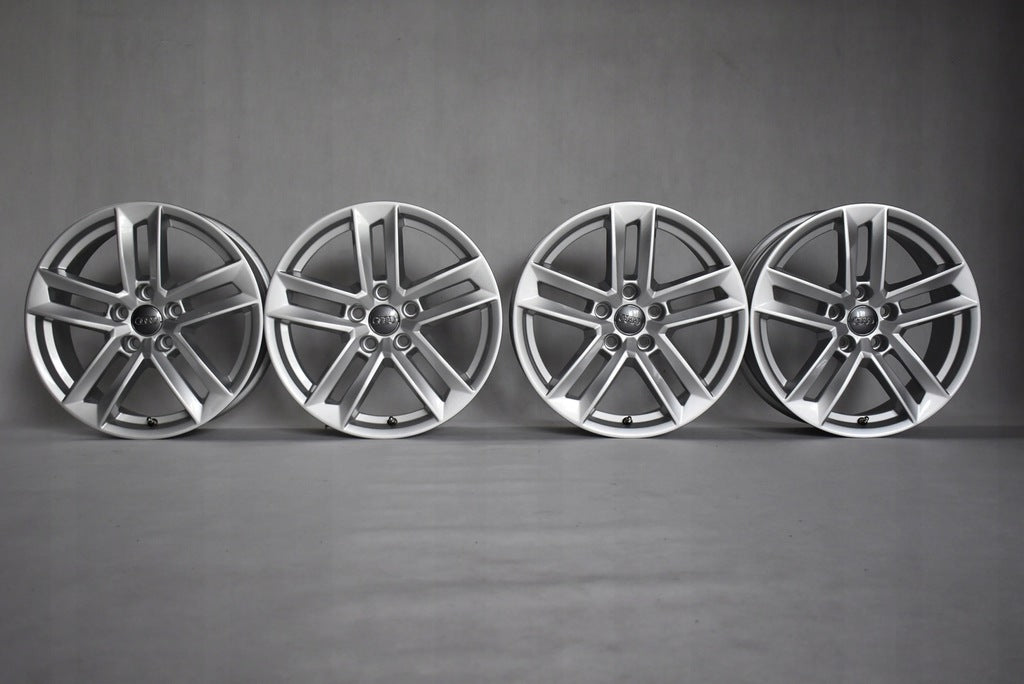 4x Alufelge 17 Zoll 7.5" 5x112 38ET Glanz Silber 8W0601025E Audi A4 B9 Rim Wheel FEL5874051537im