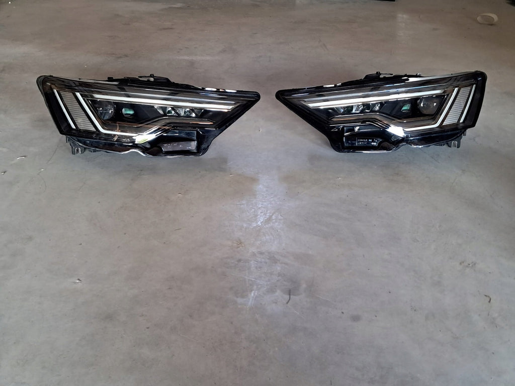 Frontscheinwerfer Audi A6 4K0941039A LED Ein Satz Scheinwerfer Headlight