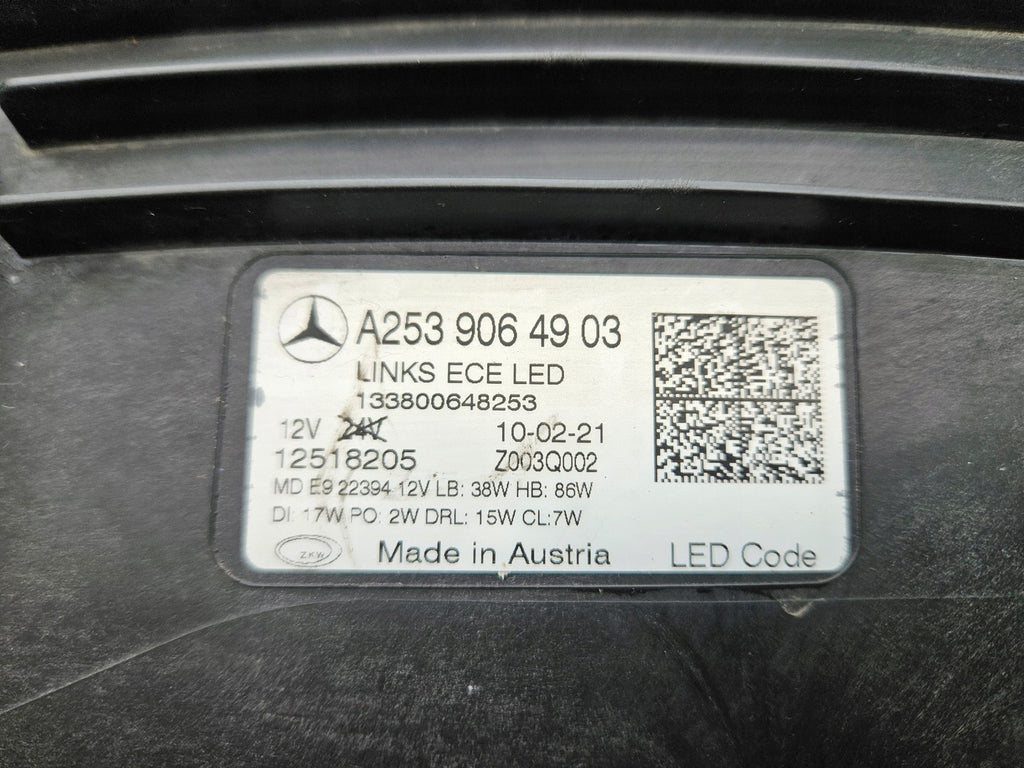 Frontscheinwerfer Mercedes-Benz Glc A2539064903 LED Links Scheinwerfer Headlight SCH8300607386xr