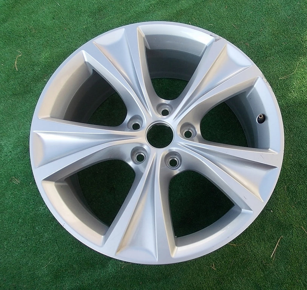 1x Alufelge 17 Zoll 7.5" 5x112 46ET Glanz Silber 5FA601025C Seat Leon Rim Wheel