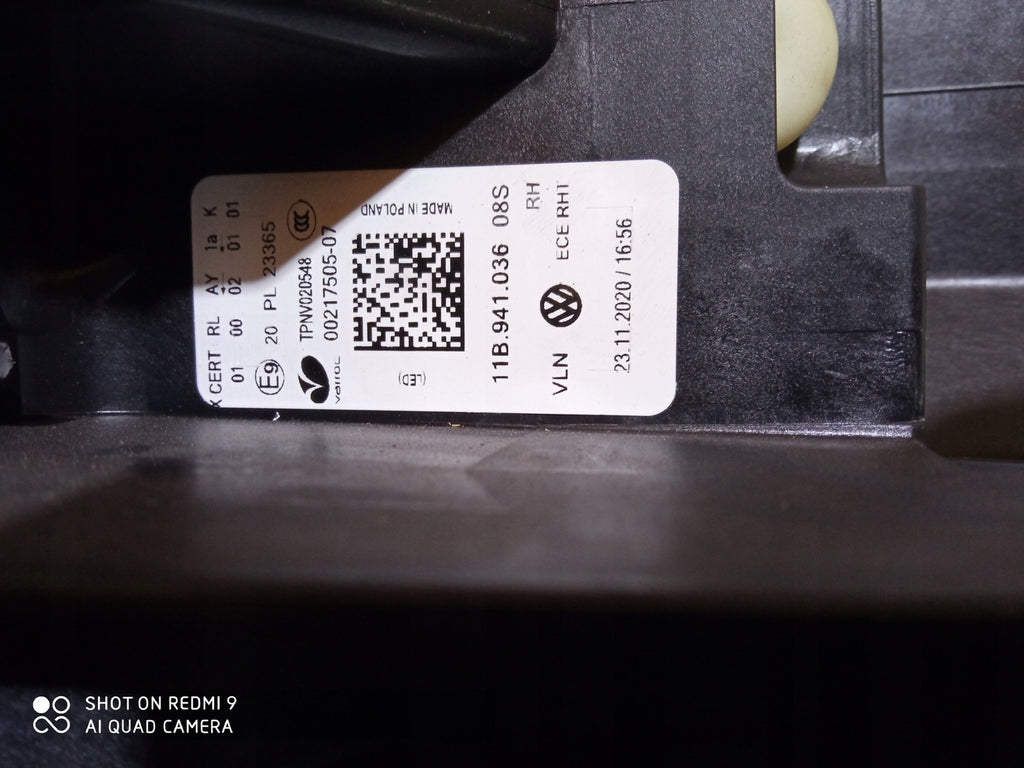 Frontscheinwerfer VW Id.4 11B941036 LED Rechts Scheinwerfer Headlight SCH5934511310rt