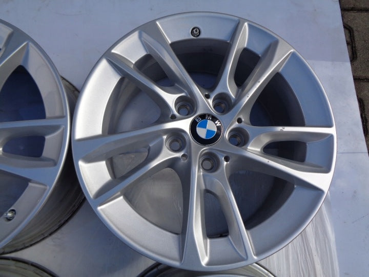 4x Alufelge 16 Zoll 7.0" 5x112 47ET Glanz Silber 6855083 BMW F45 1 F40 F46 FEL5932792694ba