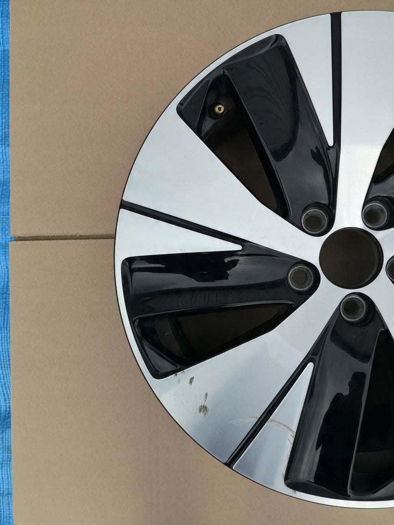 1x Alufelge 18 Zoll 7.5" 5x108 50 5ET Glanz Schwarz 31680403 Volvo Xc40