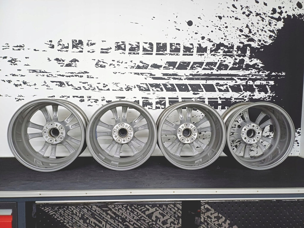 4x Alufelge 17 Zoll 7.5" 5x112 27ET Grau 66D0381 Audi C5 A4 B6 B7 4 Rim Wheel FEL5659311010im