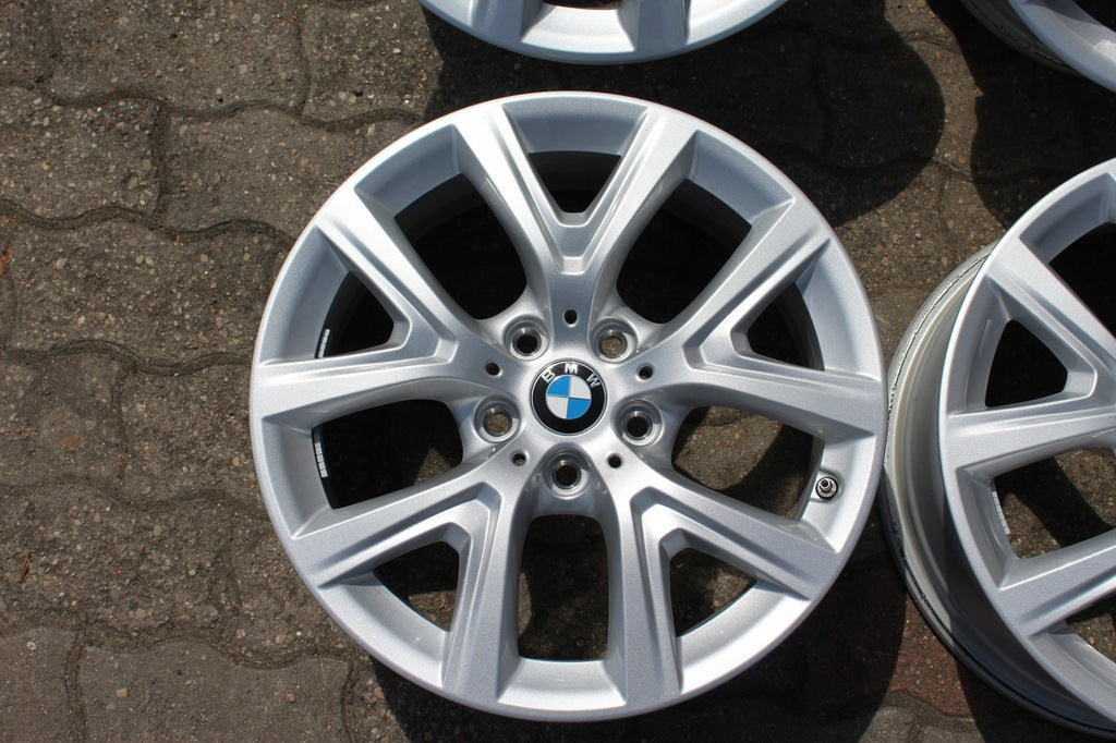 4x Alufelge 17 Zoll 6.5" 5x112 39ET Glanz Silber 6856076 BMW F39 X1 F48 FEL8887820529lz