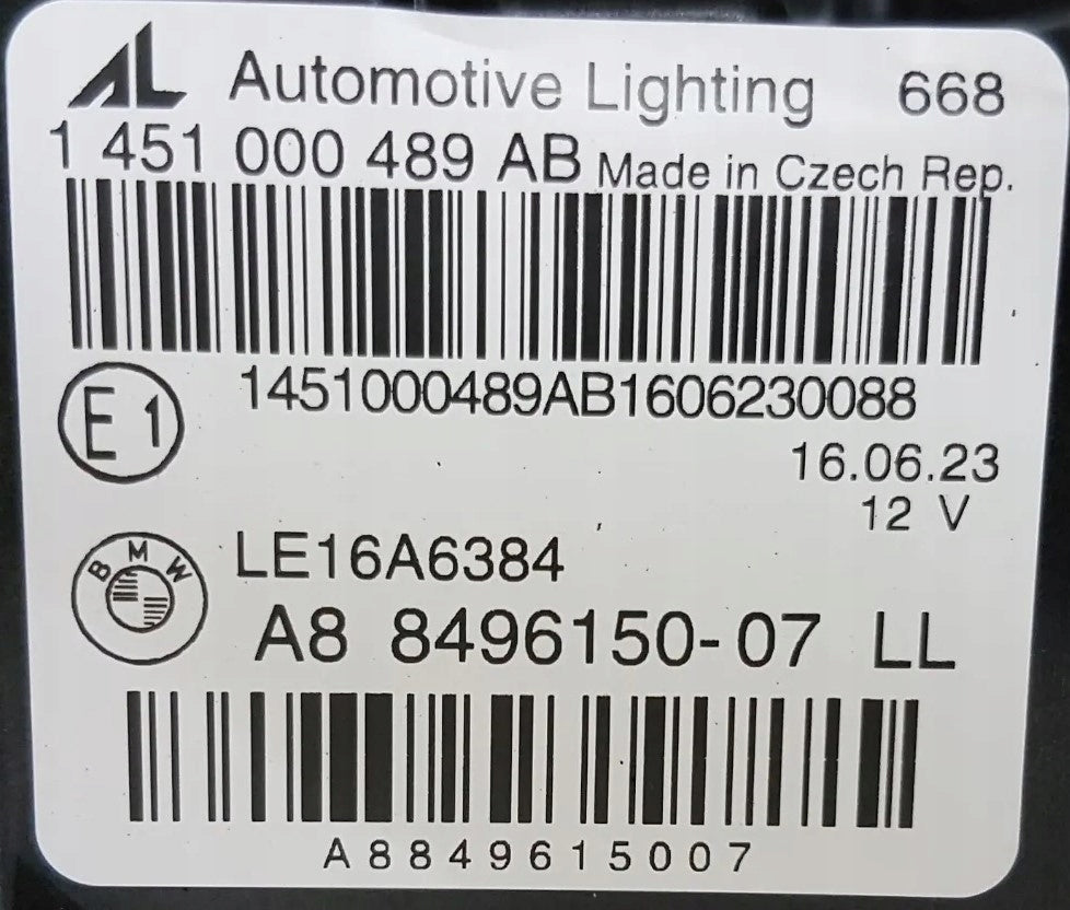 Frontscheinwerfer BMW 3 G21 G20 9481696-08 LED Rechts Scheinwerfer Headlight SCH7634203070tb