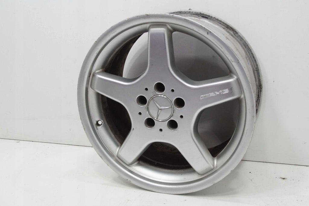 1x Alufelge 18 Zoll 9.5" 5x112 A2304012102 Mercedes-Benz Sl R230 Rim Wheel