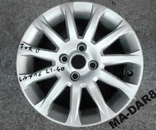 Laden Sie das Bild in den Galerie-Viewer, 1x Alufelge 16 Zoll 6.5&quot; 4x108 40ET Glanz Silber AY11-1007-DB Ford Fiesta