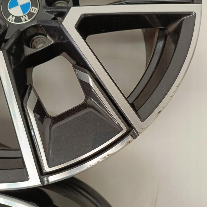 4x Alufelge 18 Zoll 8.5" 5x112 36ET Glanz Grau 8747286 BMW 3 G20 4 G26 Rim Wheel FEL8464745698gd