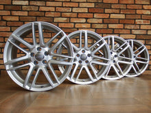 Laden Sie das Bild in den Galerie-Viewer, 4x Alufelge 19 Zoll 9.0" 5x112 32ET Glanz Silber 4H0601025CA Audi A5 A8 FEL5116873844bi