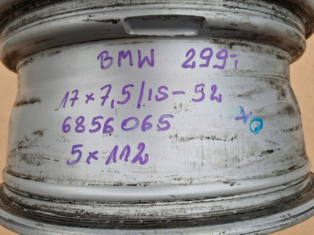 1x Alufelge 17 Zoll 7.5" 5x112 52ET 6856065 BMW F39 Rim Wheel