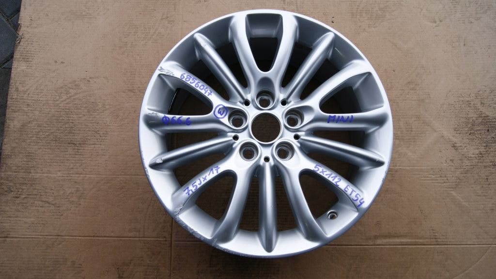 1x Alufelge 17 Zoll 7.5" 5x112 6856047 Mini Rim Wheel FEL3157498502te